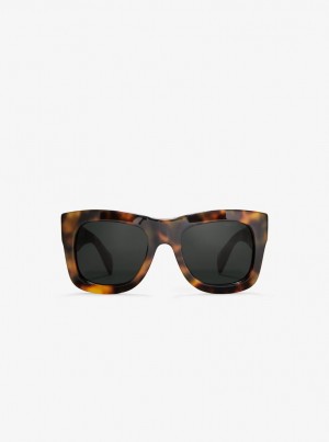 Michael Kors Athens Sunglasses Güneş Gözlüğü Kadın Tortoise | 415370-UFM