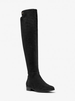 Michael Kors Bromley Stretch Over-the-Knee Boot Bot Kadın Siyah | 763980-LYN