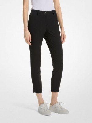 Michael Kors Golf Tech Performance Pants Pantolon Kadın Siyah | 107296-LKW