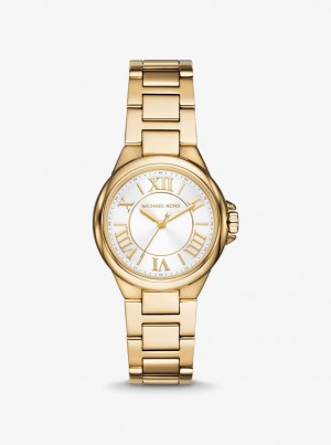 Michael Kors Mini Camille Gold-Tone Watch Gold-tone Kadın Altın | 291763-WMV