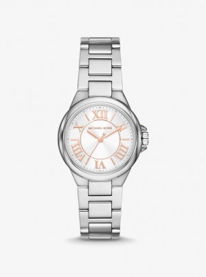 Michael Kors Mini Camille Silver-Tone Watch Silver-tone Kadın Gümüş | 319645-XMO