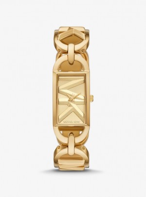 Michael Kors Mini Empire Gold-Tone Watch Gold-tone Kadın Altın | 315827-CUZ