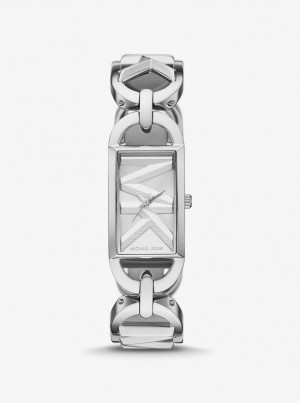 Michael Kors Mini Empire Silver-Tone Watch Silver-tone Kadın Gümüş | 321074-YLT