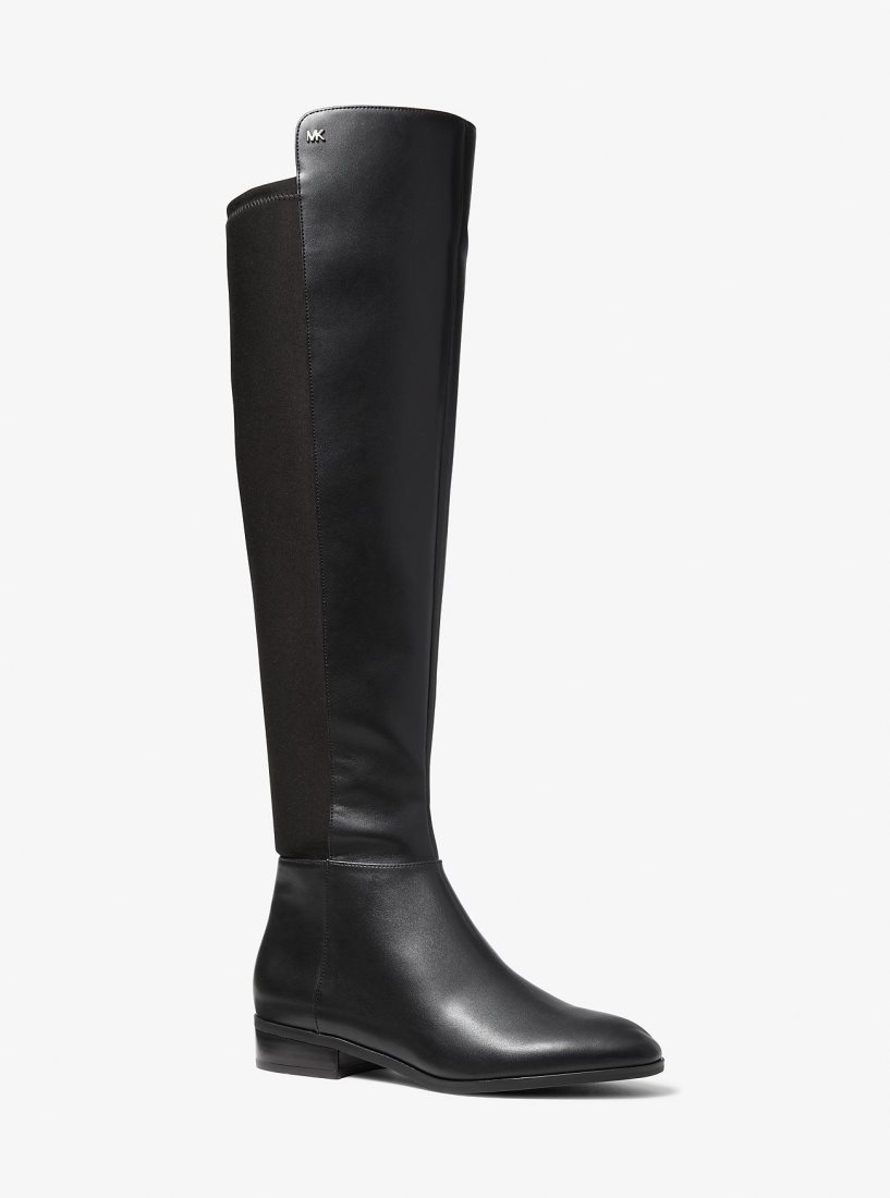 Michael Kors Bromley Over-the-Knee Boot Bot Kadın Siyah | 243975-RIA