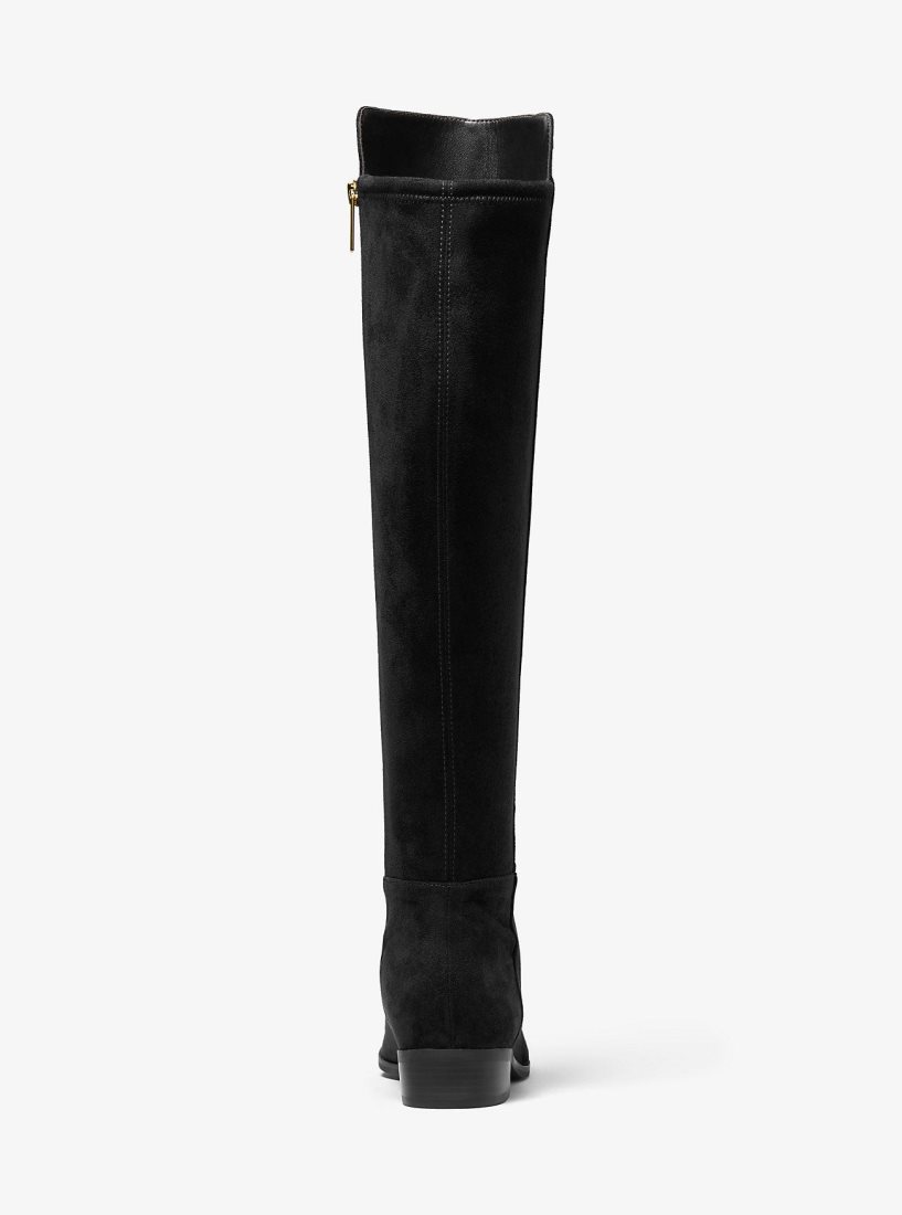 Michael Kors Bromley Stretch Over-the-Knee Boot Bot Kadın Siyah | 763980-LYN