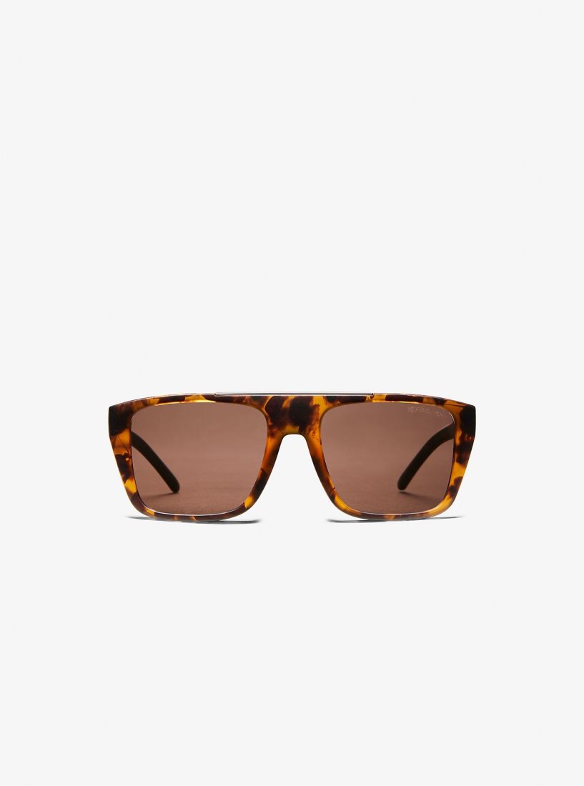 Michael Kors Byron Sunglasses Güneş Gözlüğü Erkek Tortoise | 629041-DUY