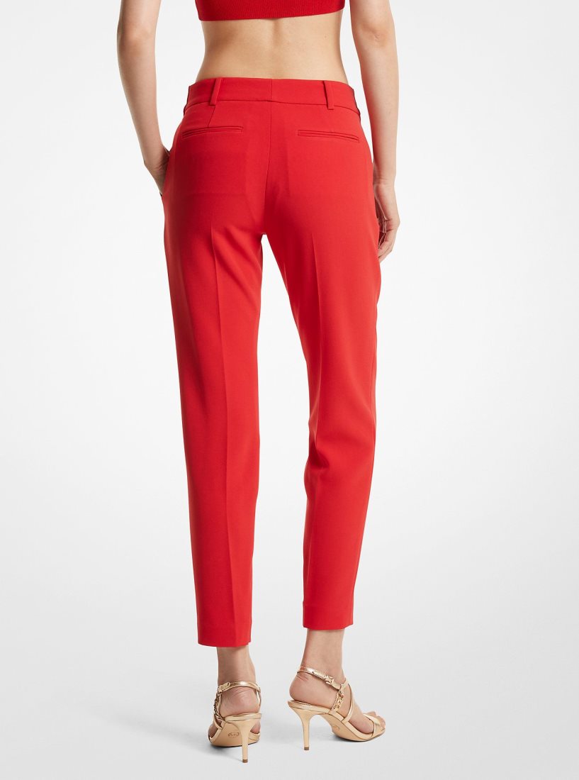 Michael Kors Crepe Pants Pantolon Kadın Kırmızı | 709856-CQI