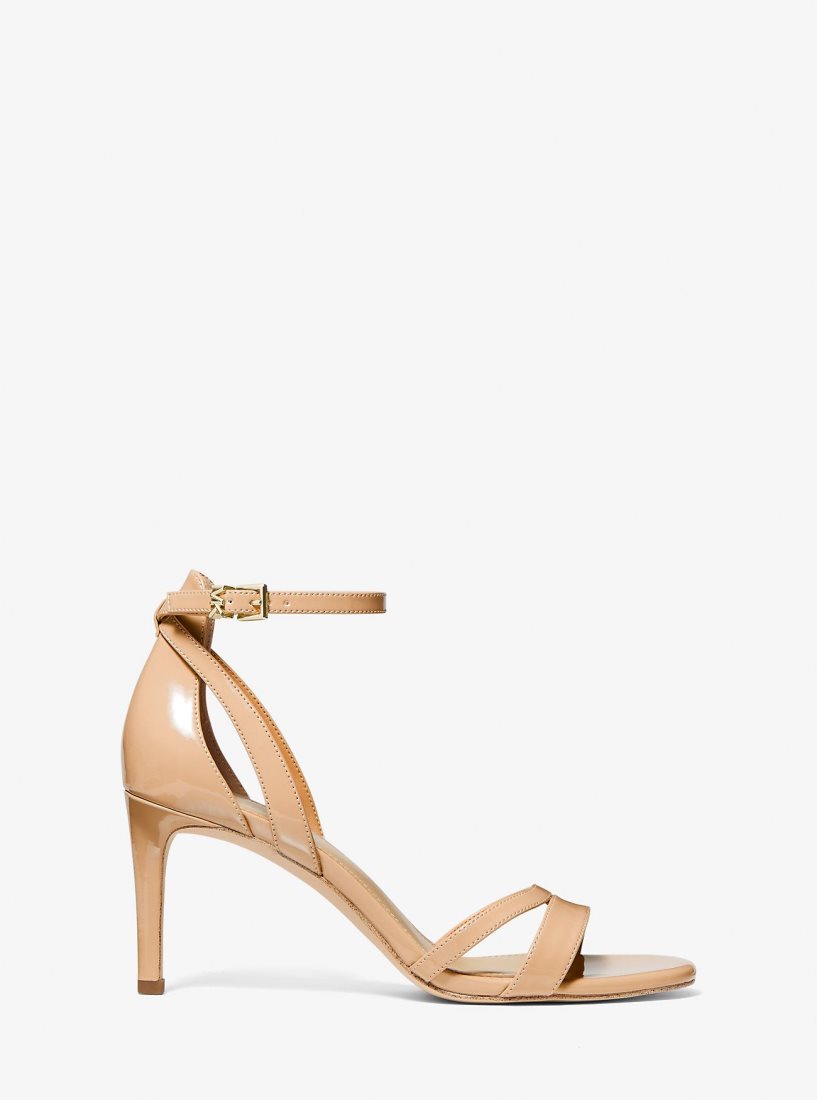 Michael Kors Kimberly Patent Sandal Sandalet Kadın Açık Pembe | 504316-VPF