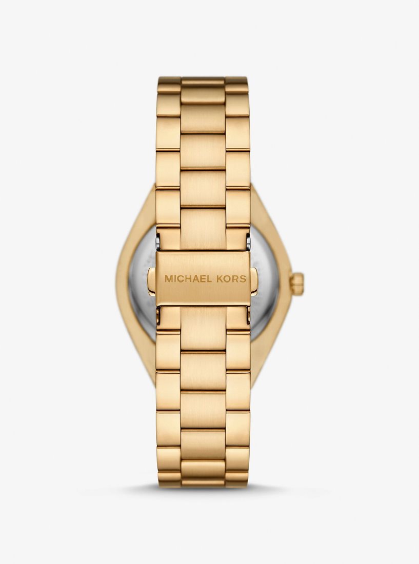 Michael Kors Lennox Gold-Tone Watch Gold-tone Kadın Turkuaz | 189357-PBO