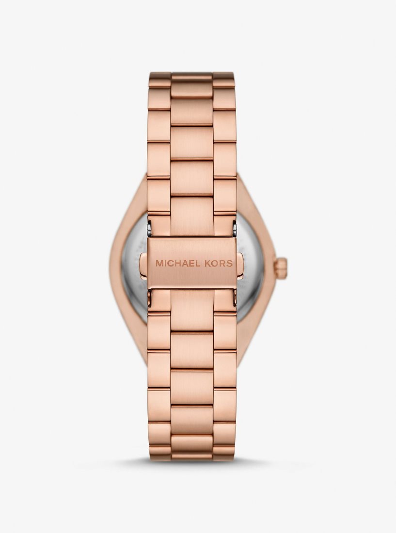 Michael Kors Lennox Rose Gold-Tone Watch Gold-tone Kadın Pembe | 569013-XRT