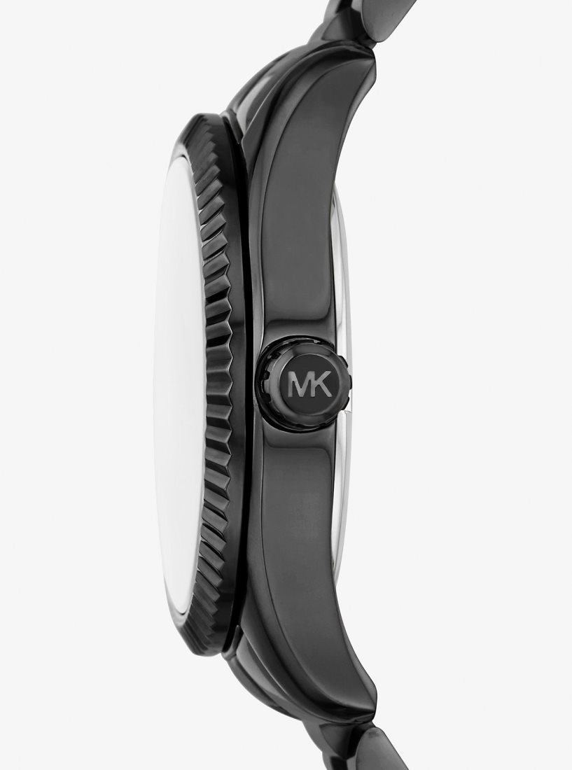 Michael Kors Lexington Pave Black-Tone Watch Black-tone Kadın Siyah | 294068-FWP