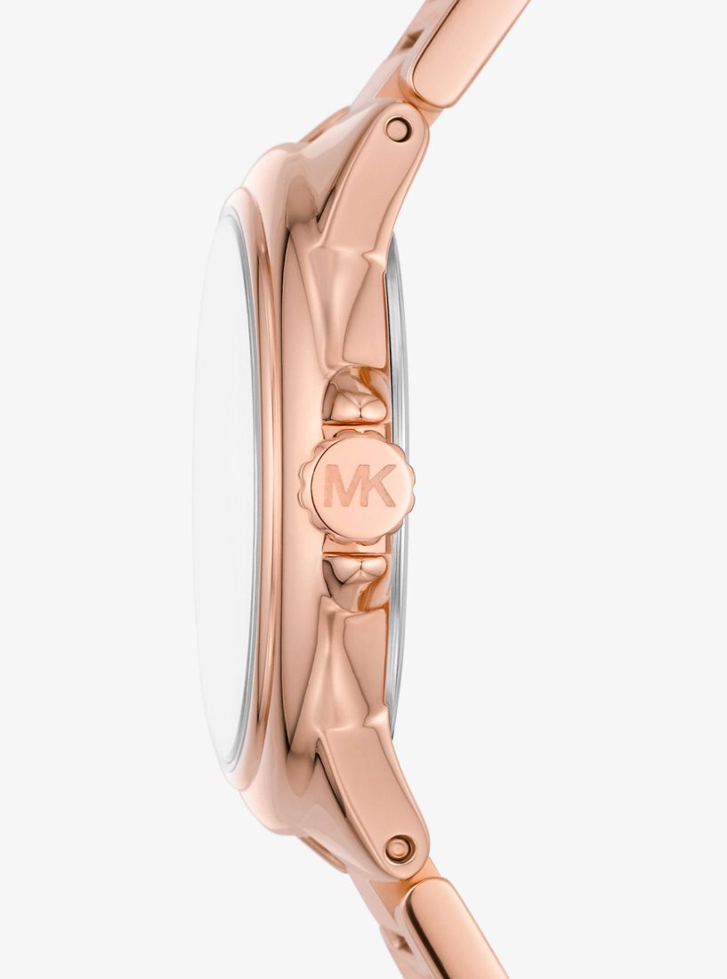 Michael Kors Mini Camille Rose Gold-Tone Watch Gold-tone Kadın Pembe Altın | 604172-IOF