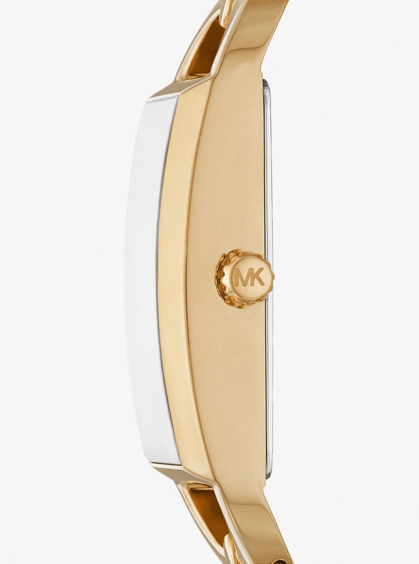 Michael Kors Mini Empire Gold-Tone Watch Gold-tone Kadın Altın | 315827-CUZ