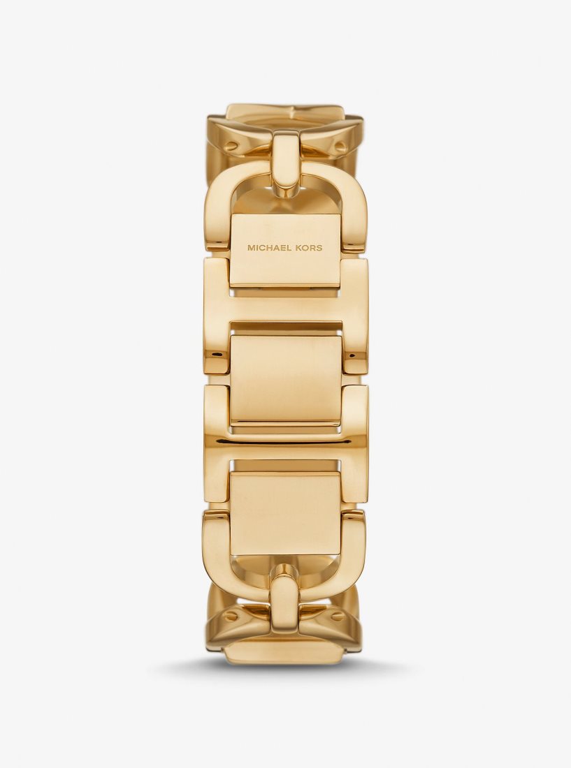 Michael Kors Mini Empire Gold-Tone Watch Gold-tone Kadın Altın | 315827-CUZ