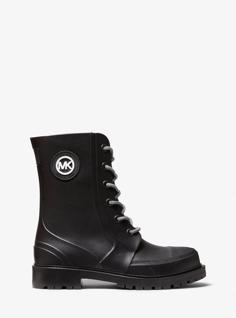 Michael Kors Montaigne PVC Rain Boot Bot Kadın Siyah | 105392-LYI