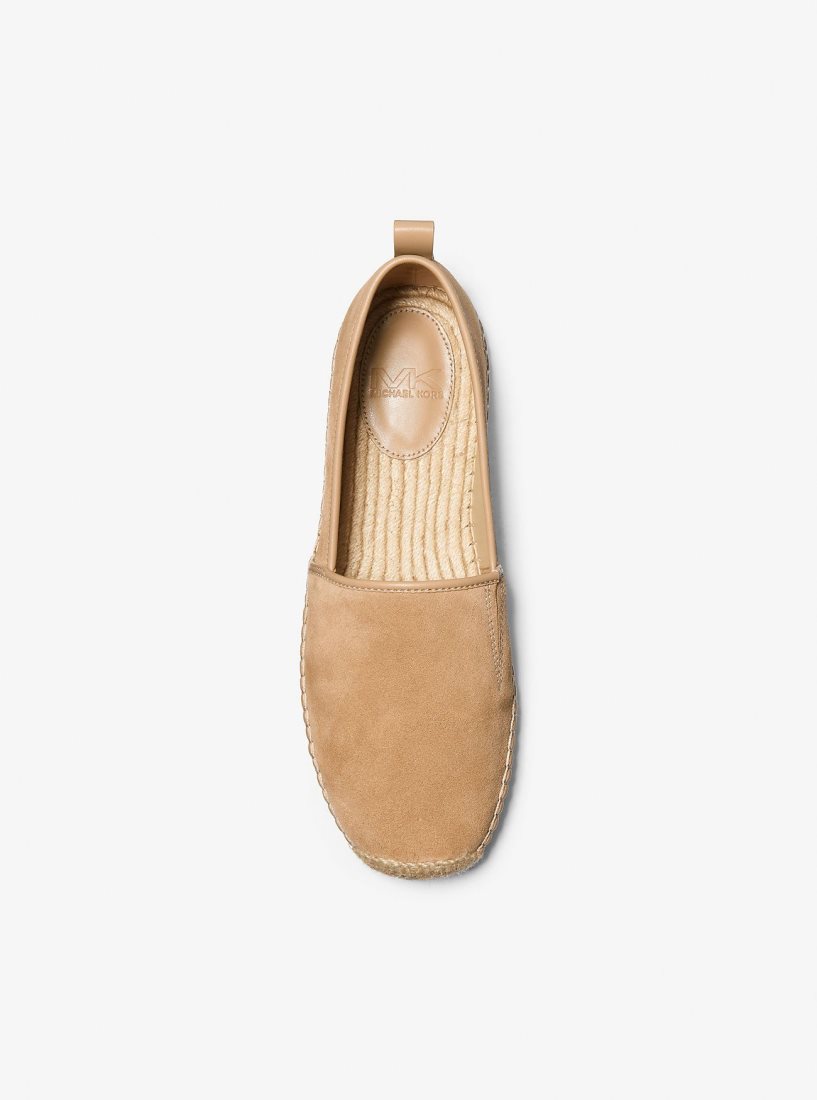 Michael Kors Owen Suede Espadrille Espadril Erkek Kahverengi | 856743-BWZ