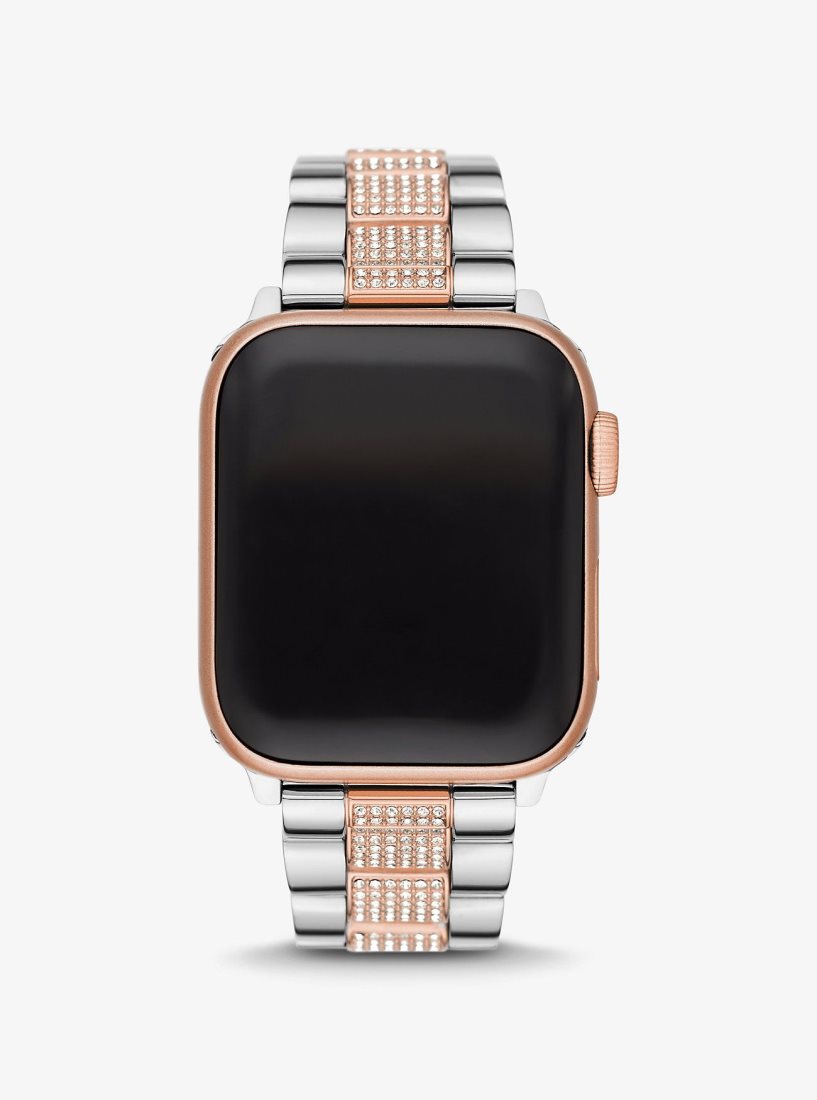 Michael Kors Pave Two-Tone Strap For Apple Watch Akıllı Saat Kadın Two Tone | 047268-VOY