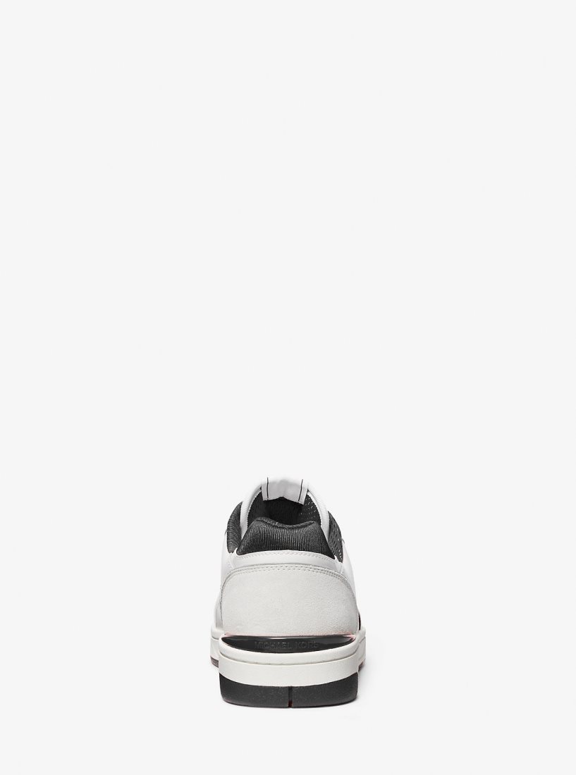 Michael Kors Rebel Leather Sneaker Spor Ayakkabı Erkek Siyah | 149527-BTK