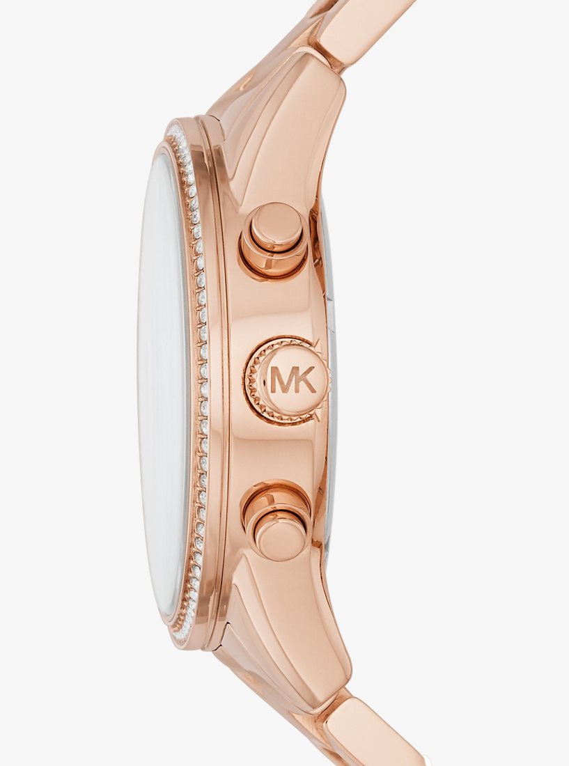 Michael Kors Ritz Rose Gold-Tone Watch Gold-tone Kadın Pembe Altın | 528130-FNP